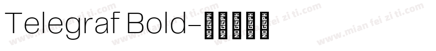 Telegraf Bold字体转换